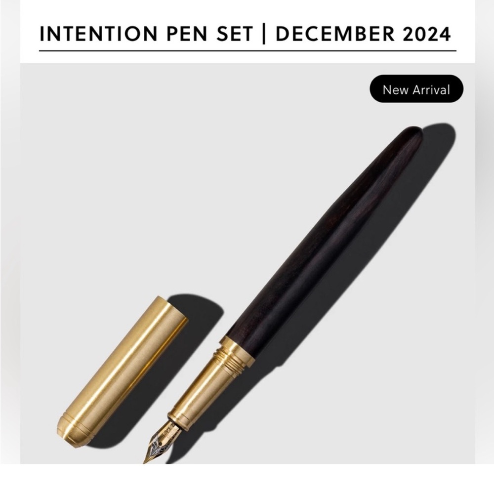 Cloth & Paper fountain pen from December’s intention box NEW
